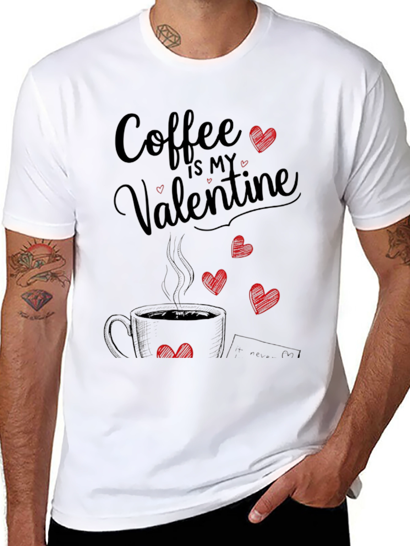Coffee Is My Valentine T-Shirt