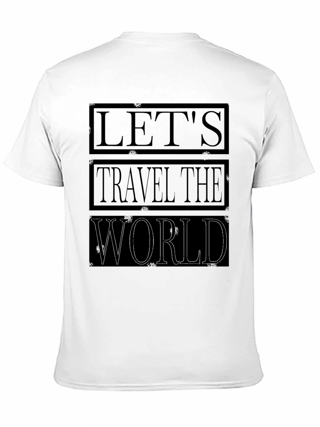 Lets Travel the World Graphic T-Shirt