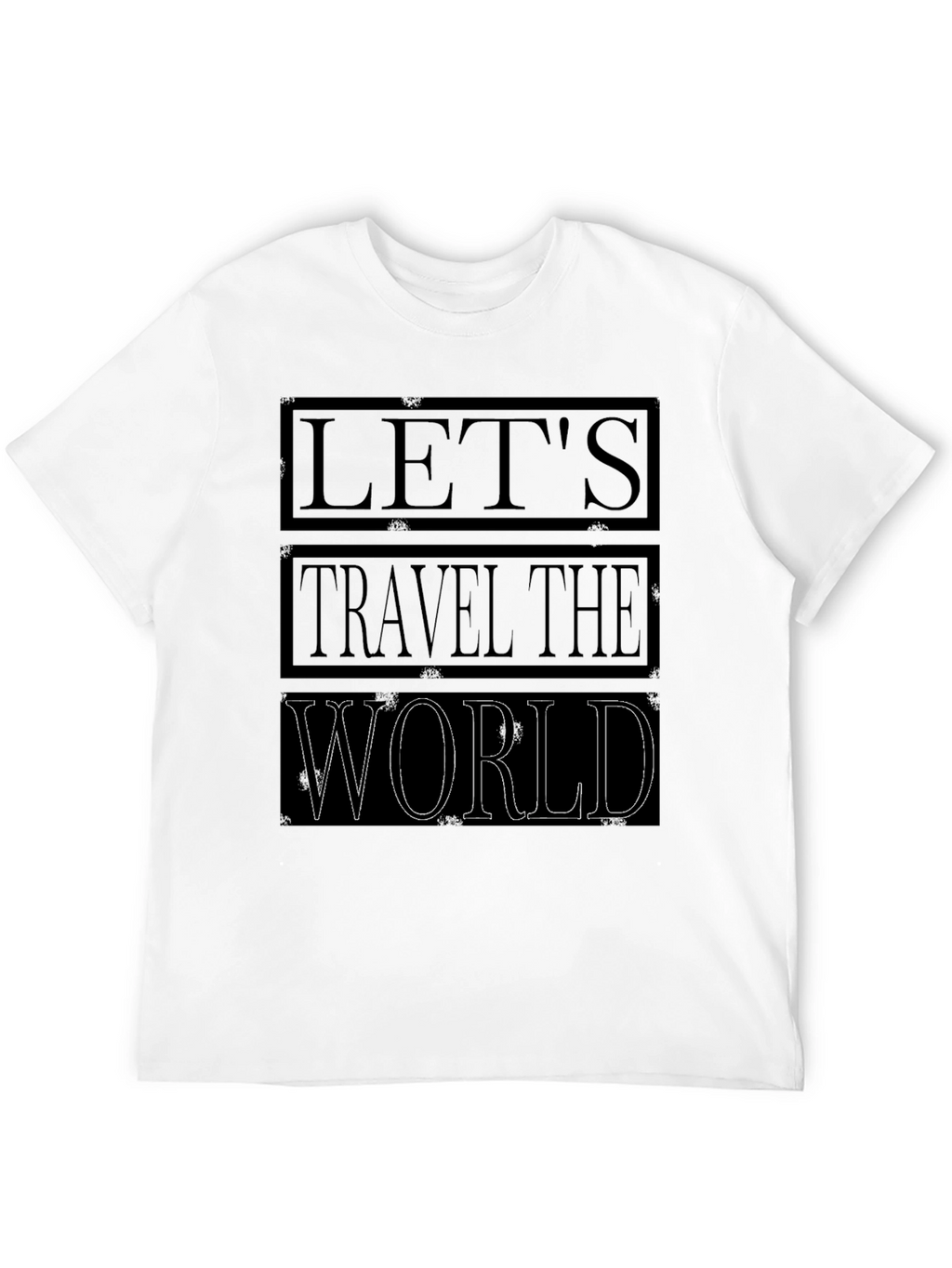 Lets Travel the World Graphic T-Shirt
