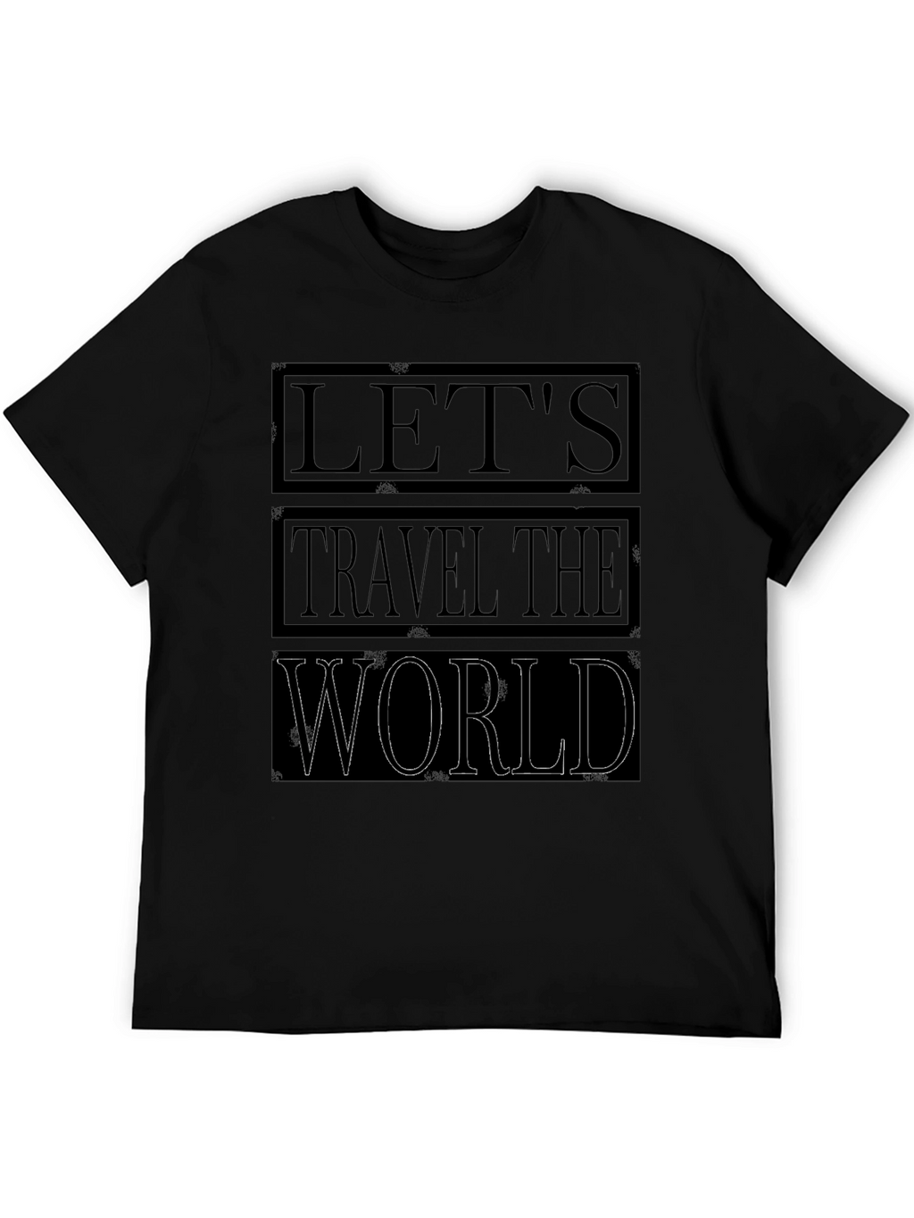 Lets Travel the World Graphic T-Shirt