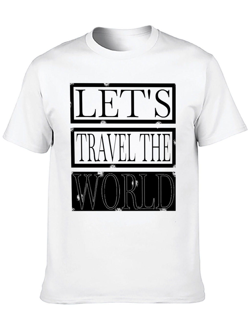 Lets Travel the World Graphic T-Shirt