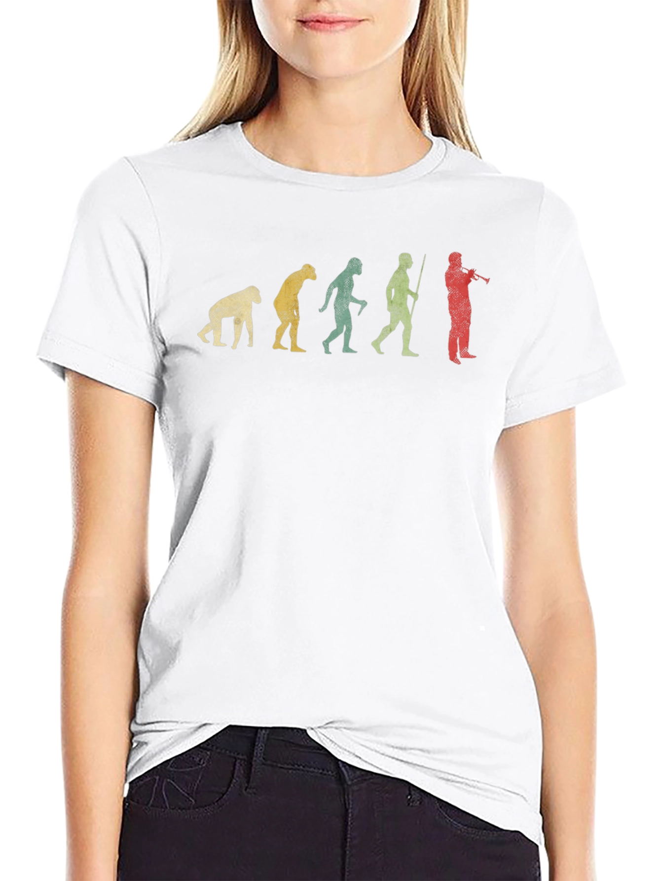 Evolution of Musician T-Shirt - Black Cotton Tee