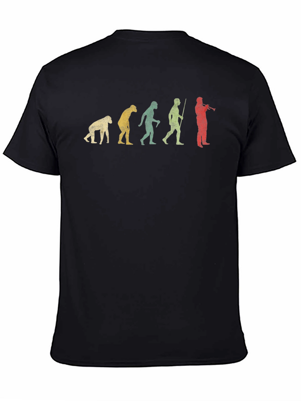 Evolution of Musician T-Shirt - Black Cotton Tee