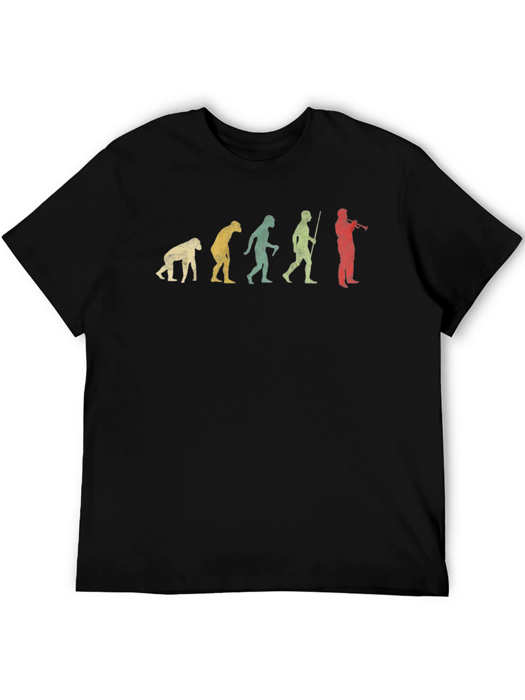 Evolution of Musician T-Shirt - Black Cotton Tee
