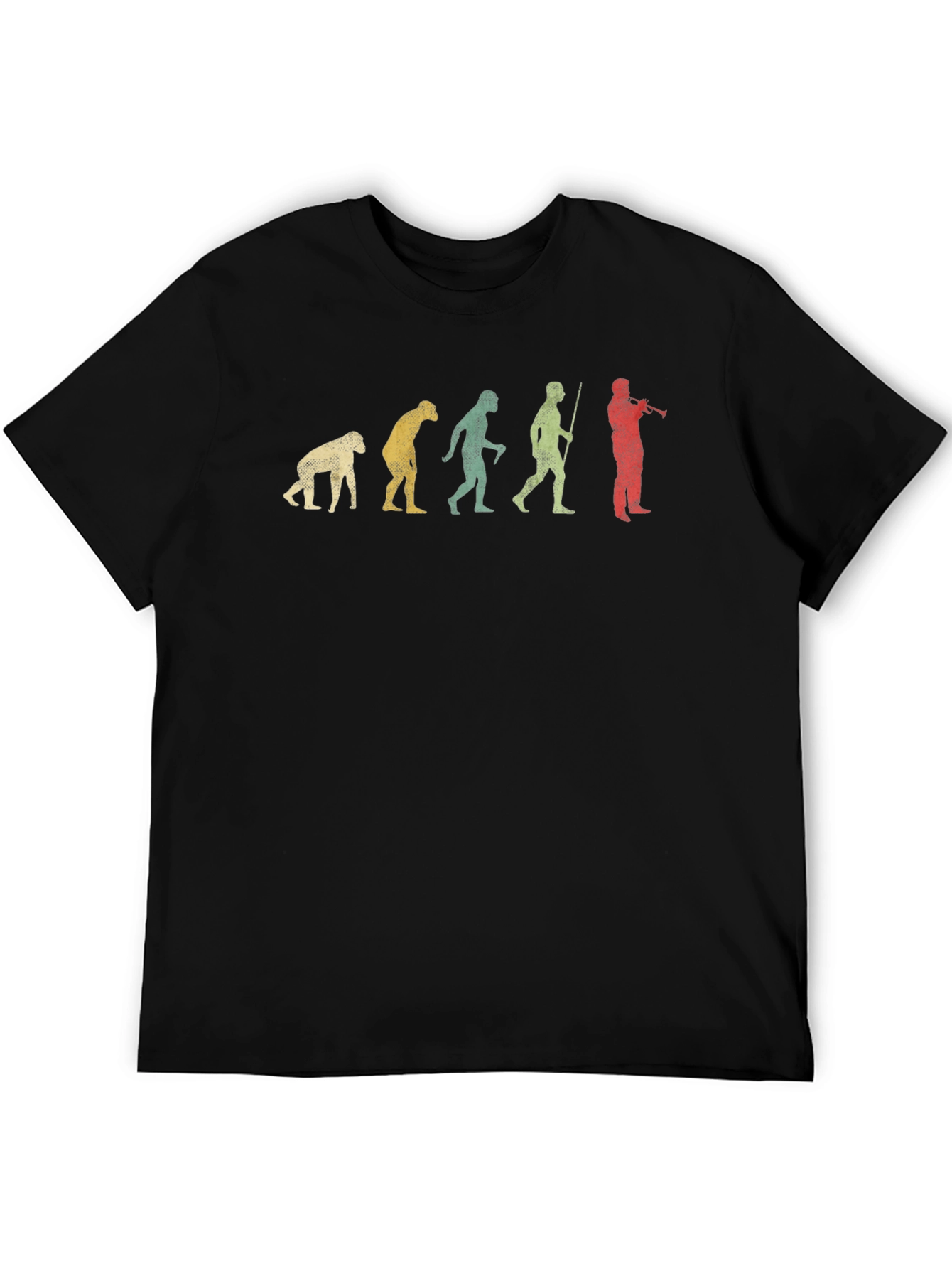 Evolution of Musician T-Shirt - Black Cotton Tee
