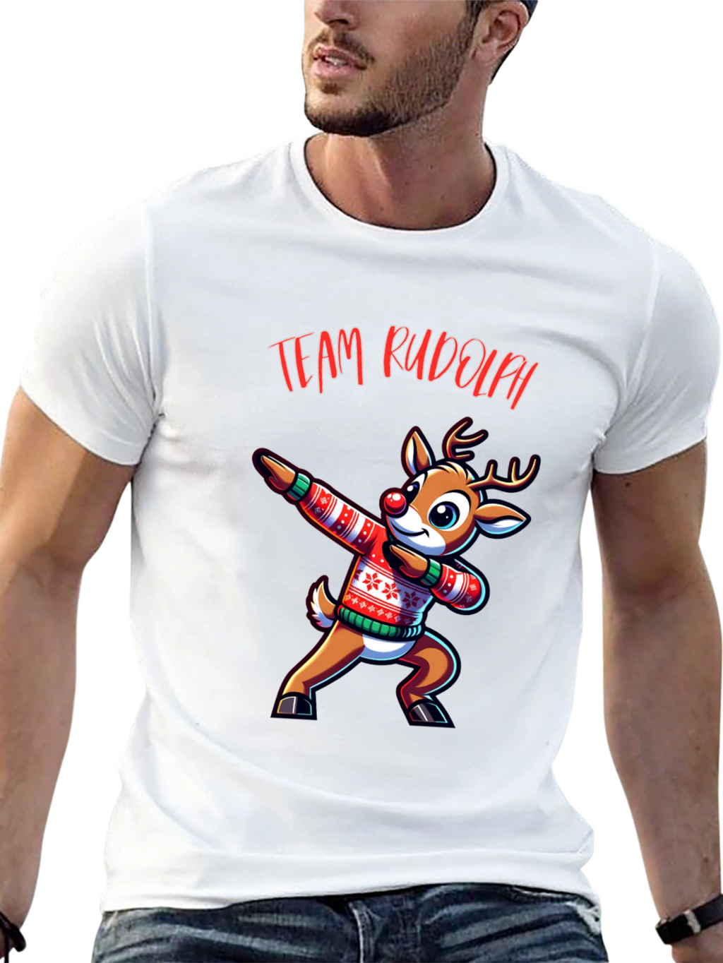 Team Rudolph Dab Christmas T-Shirt