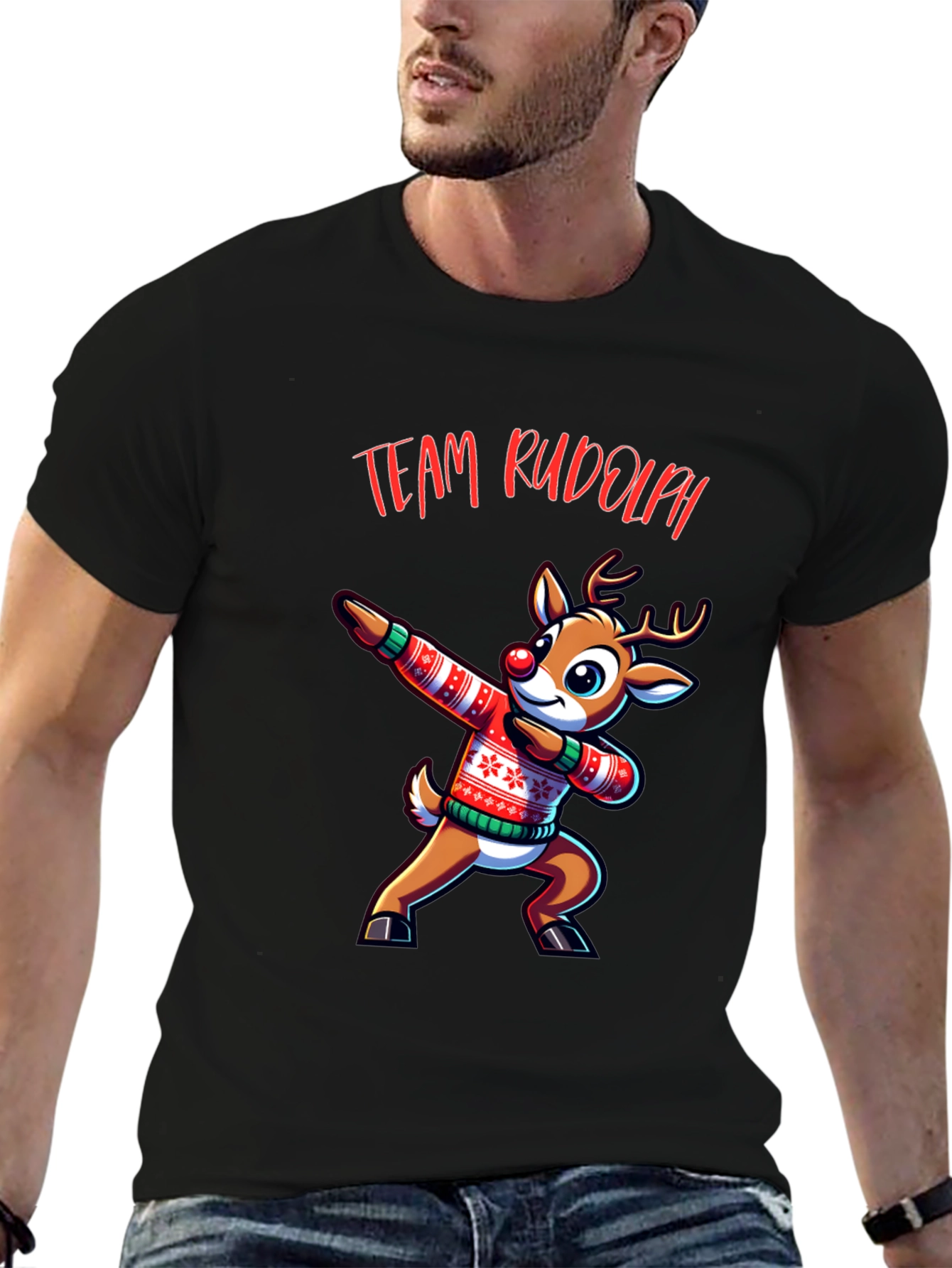 Team Rudolph Dab Christmas T-Shirt