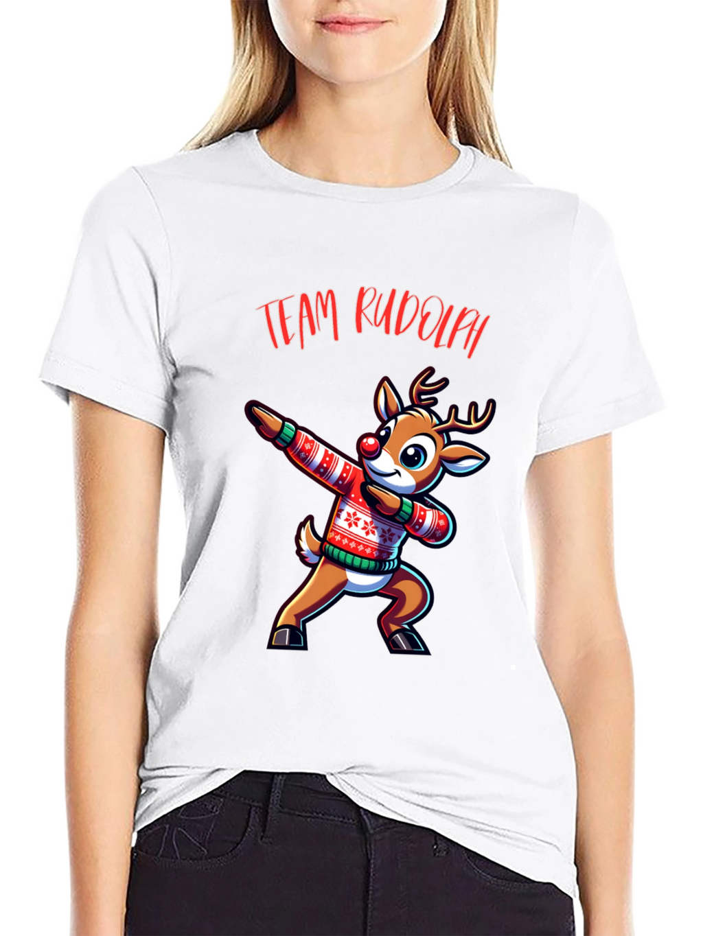 Team Rudolph Dab Christmas T-Shirt