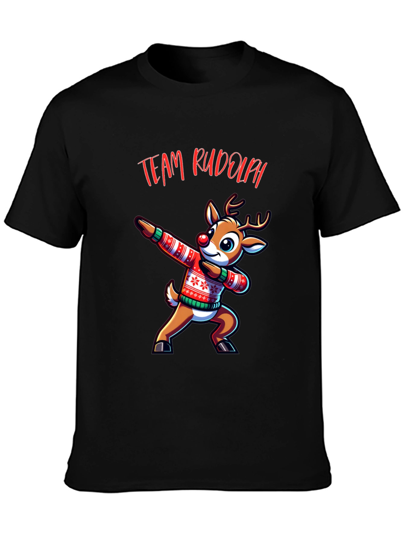 Team Rudolph Dab Christmas T-Shirt