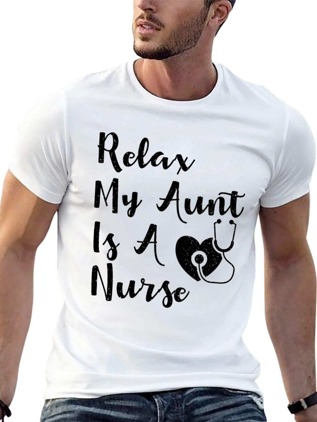 Relax My Aunt Is A Nurse T-Shirt