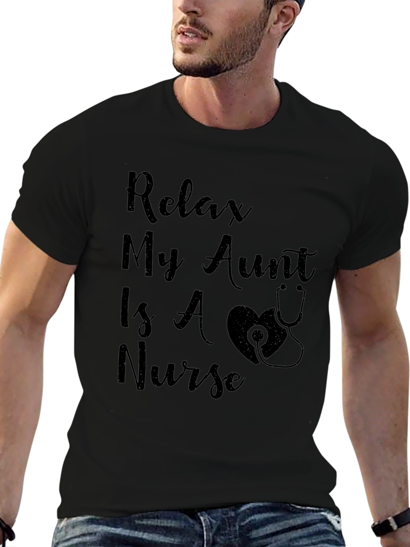 Relax My Aunt Is A Nurse T-Shirt