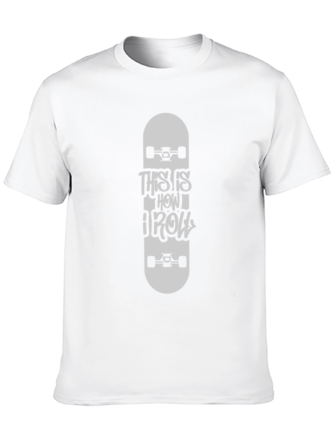 This Is How I Roll Skateboard T-Shirt