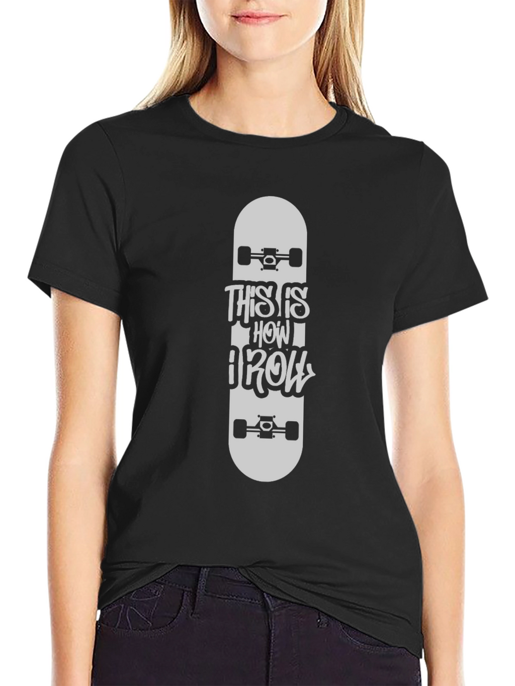 This Is How I Roll Skateboard T-Shirt