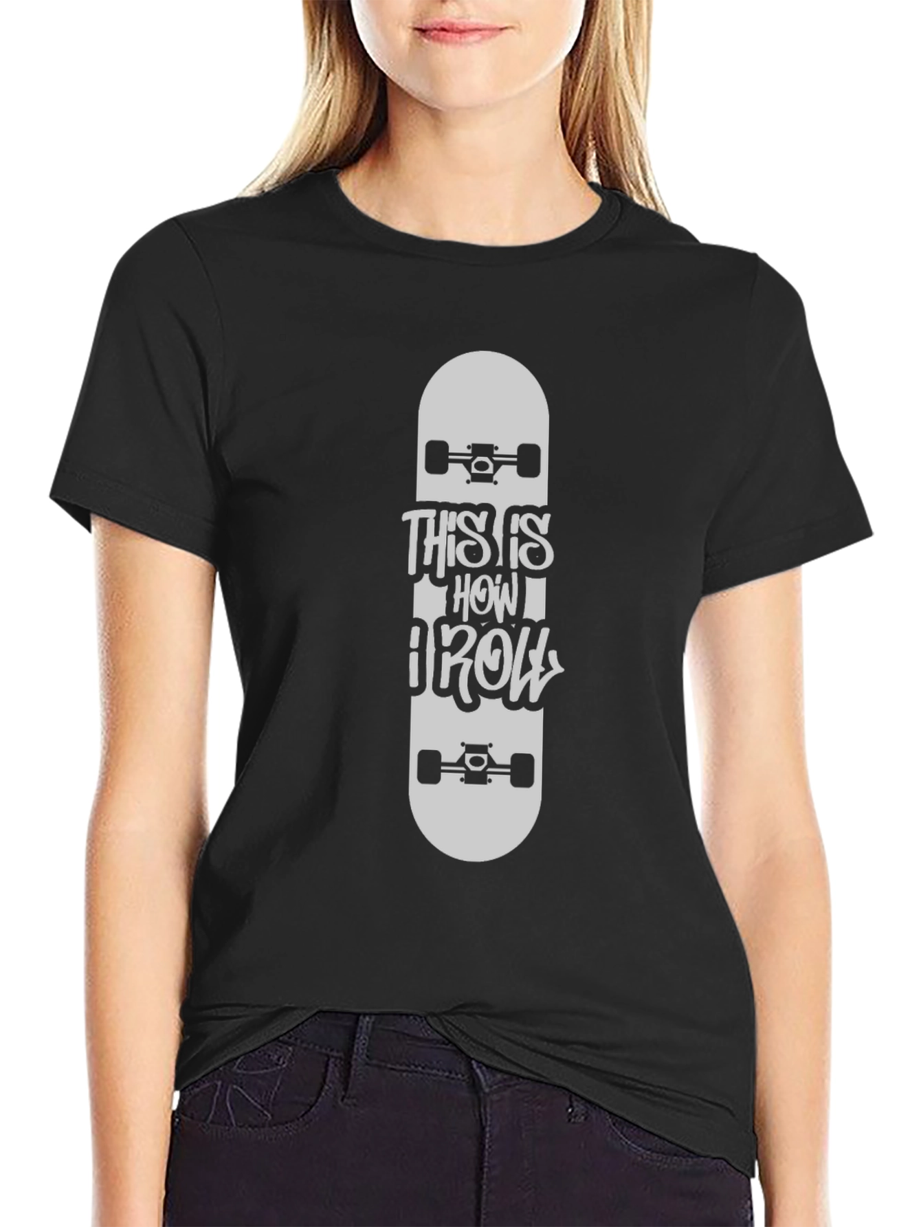This Is How I Roll Skateboard T-Shirt