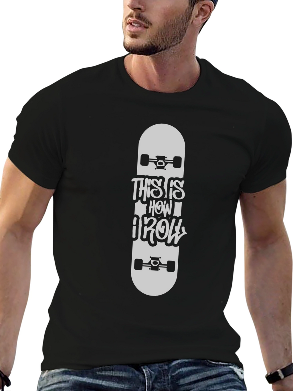 This Is How I Roll Skateboard T-Shirt