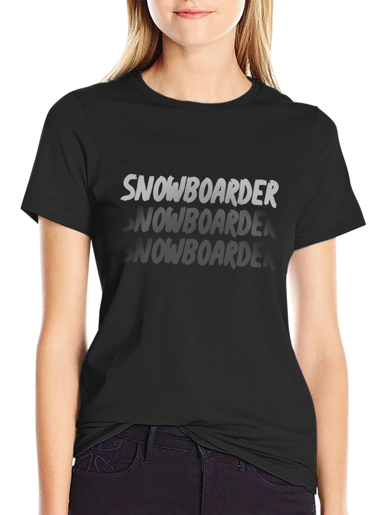 Snowboarder Graphic Tee - Cool Casual Style