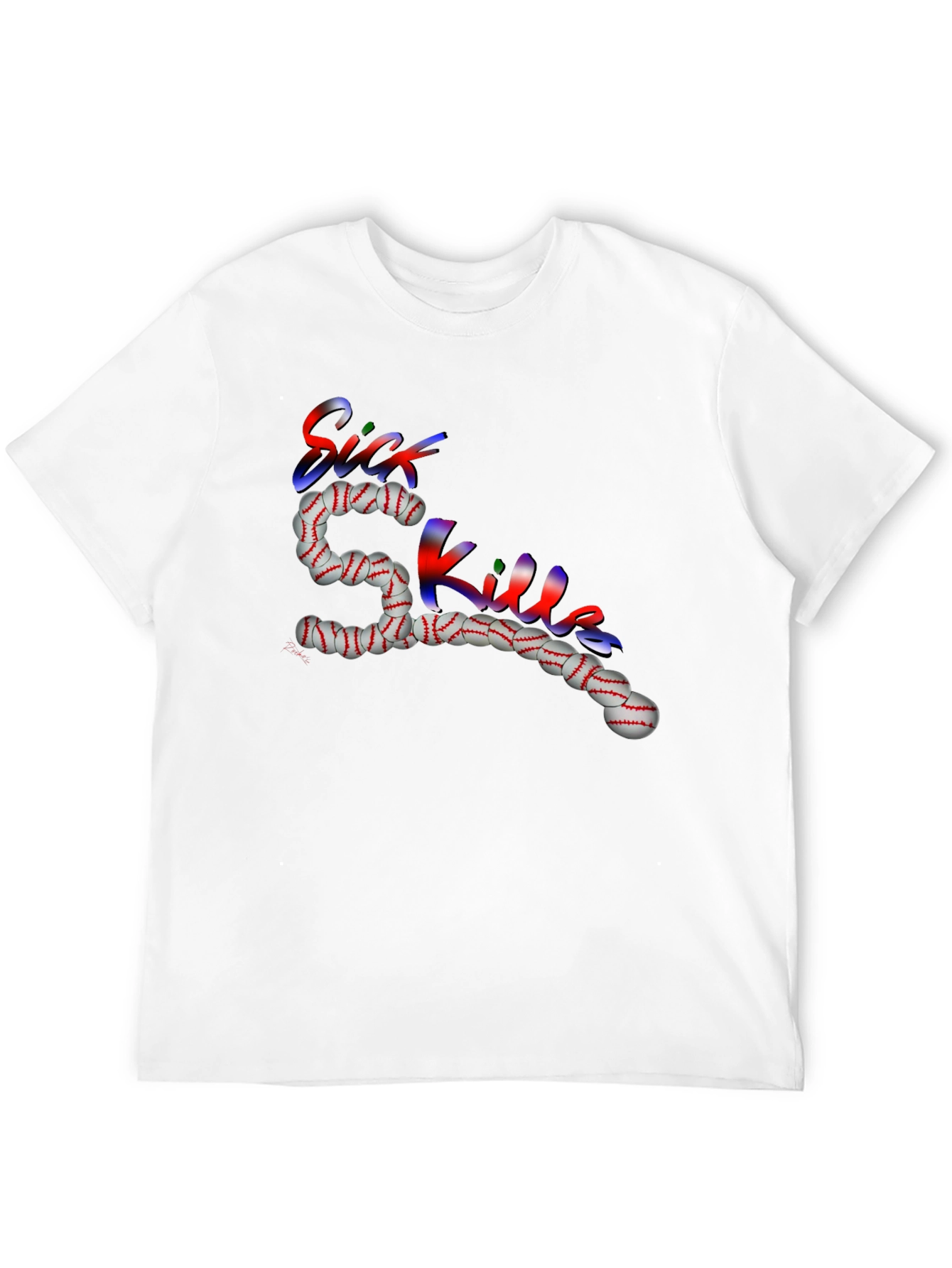 Sick Skills Baseball Graphic Tee