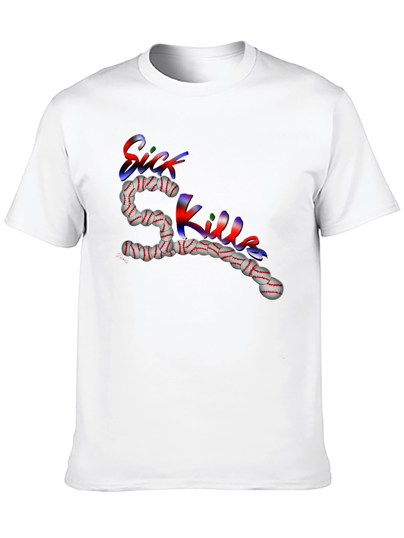Sick Skills Baseball Graphic Tee