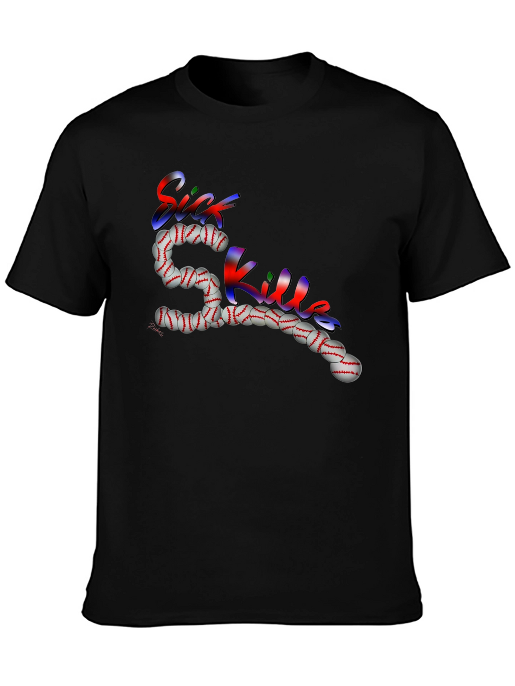 Sick Skills Baseball Graphic Tee