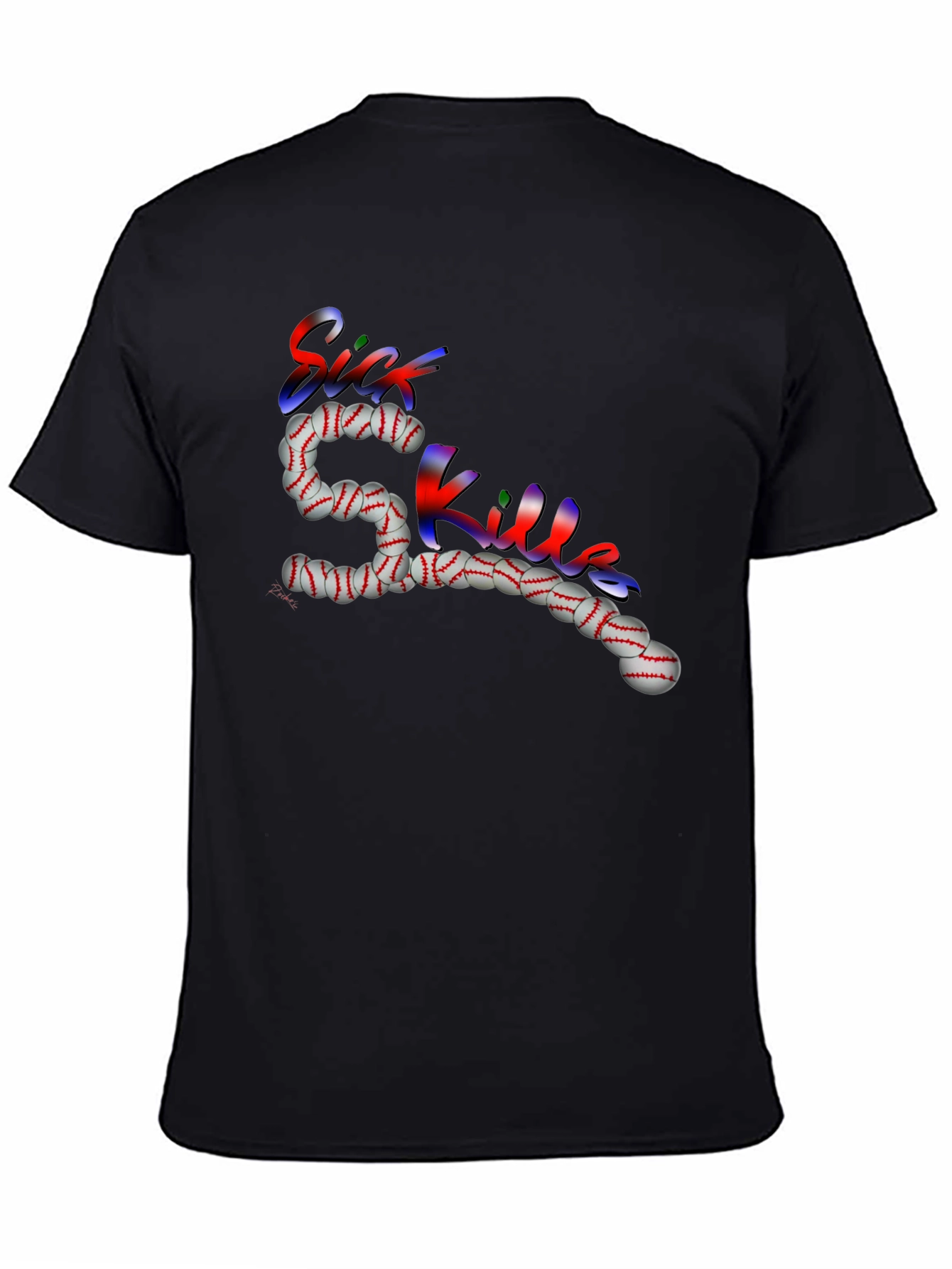 Sick Skills Baseball Graphic Tee