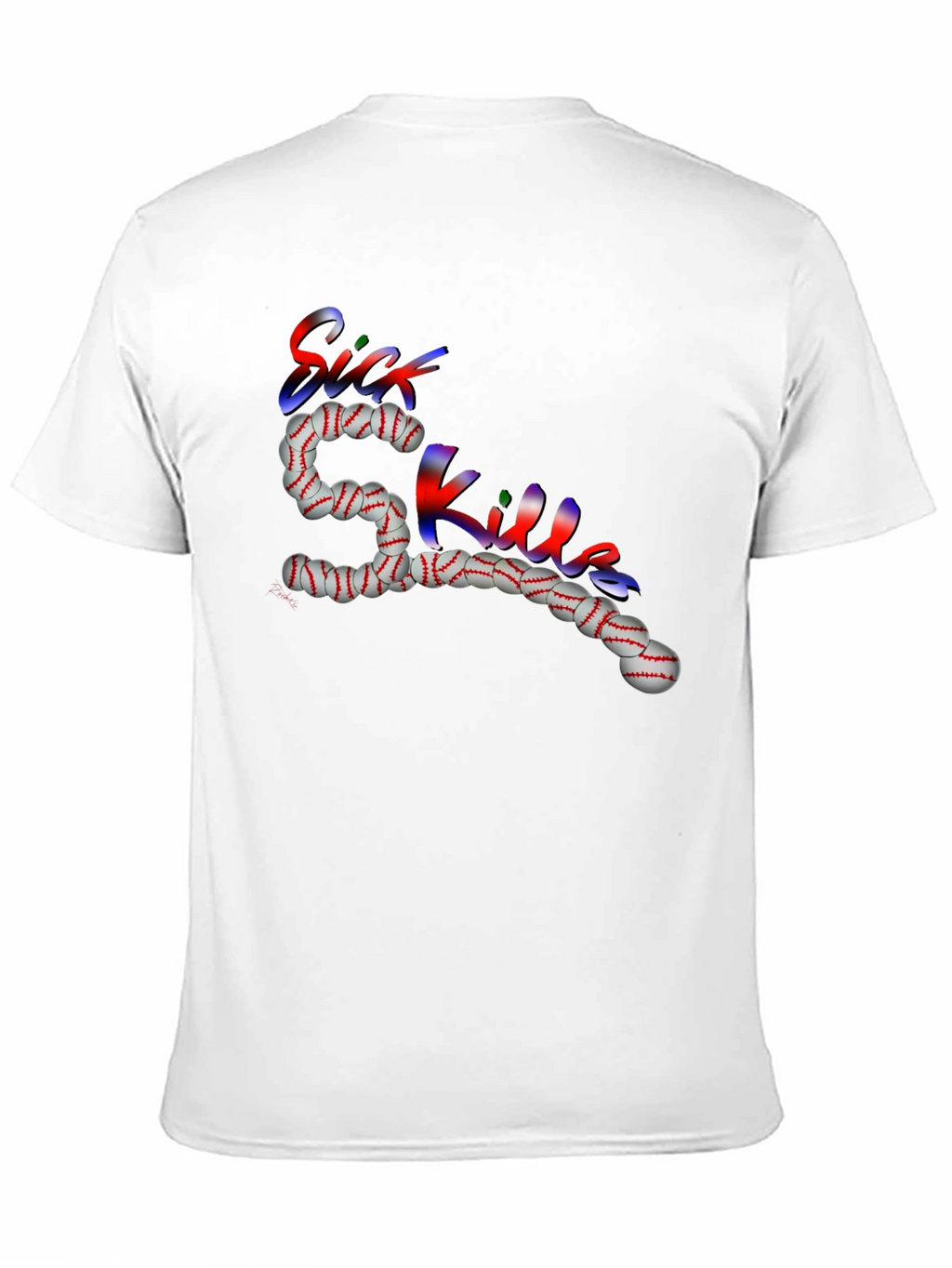 Sick Skills Baseball Graphic Tee