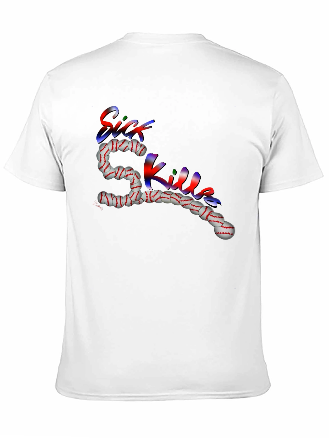 Sick Skills Baseball Graphic Tee