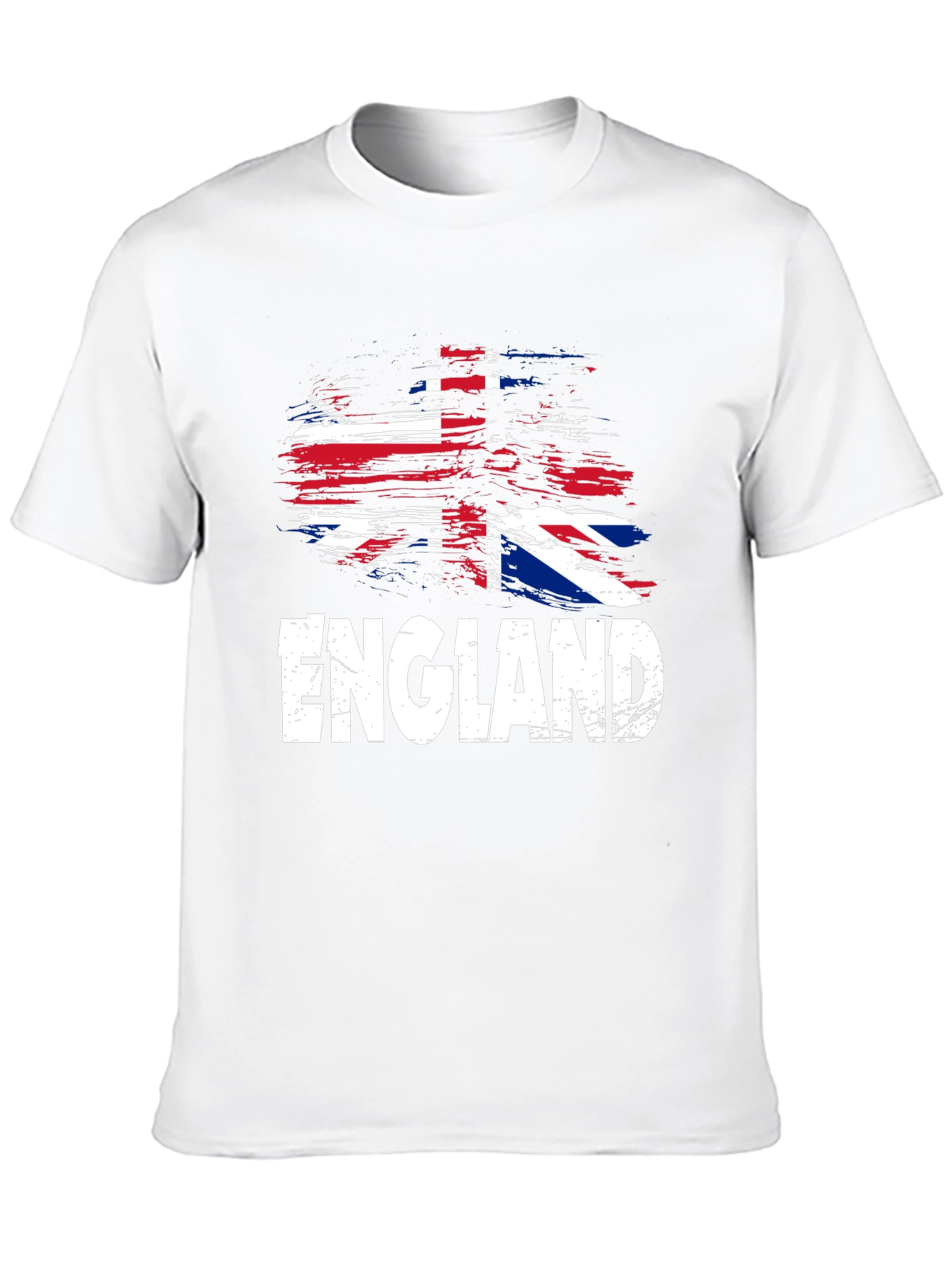 England Flag Graphic T-Shirt - Black