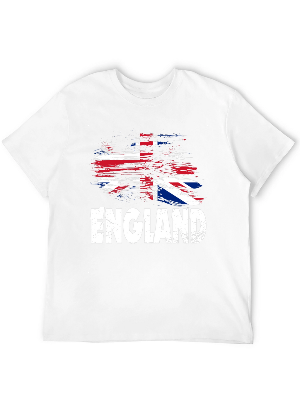 England Flag Graphic T-Shirt - Black