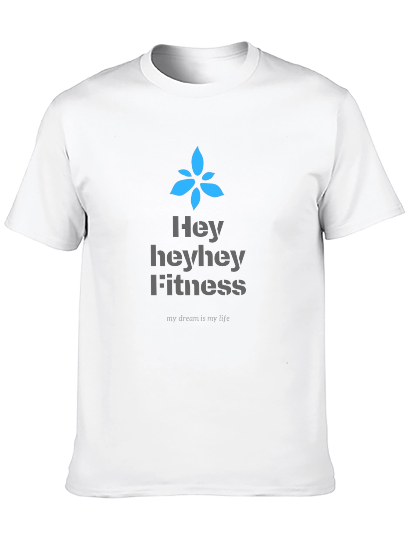 Heyhey Fitness Black Graphic Tee
