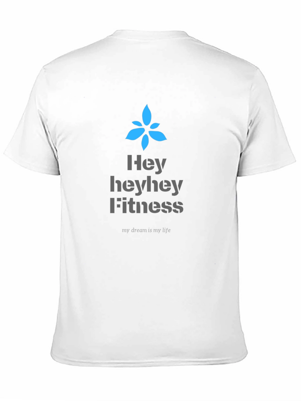 Heyhey Fitness Black Graphic Tee