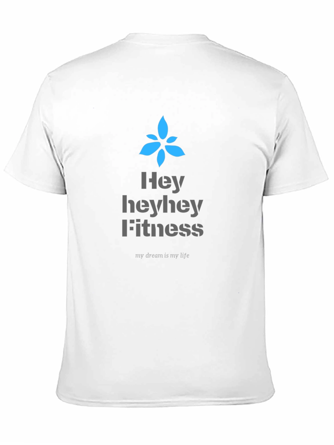 Heyhey Fitness Black Graphic Tee