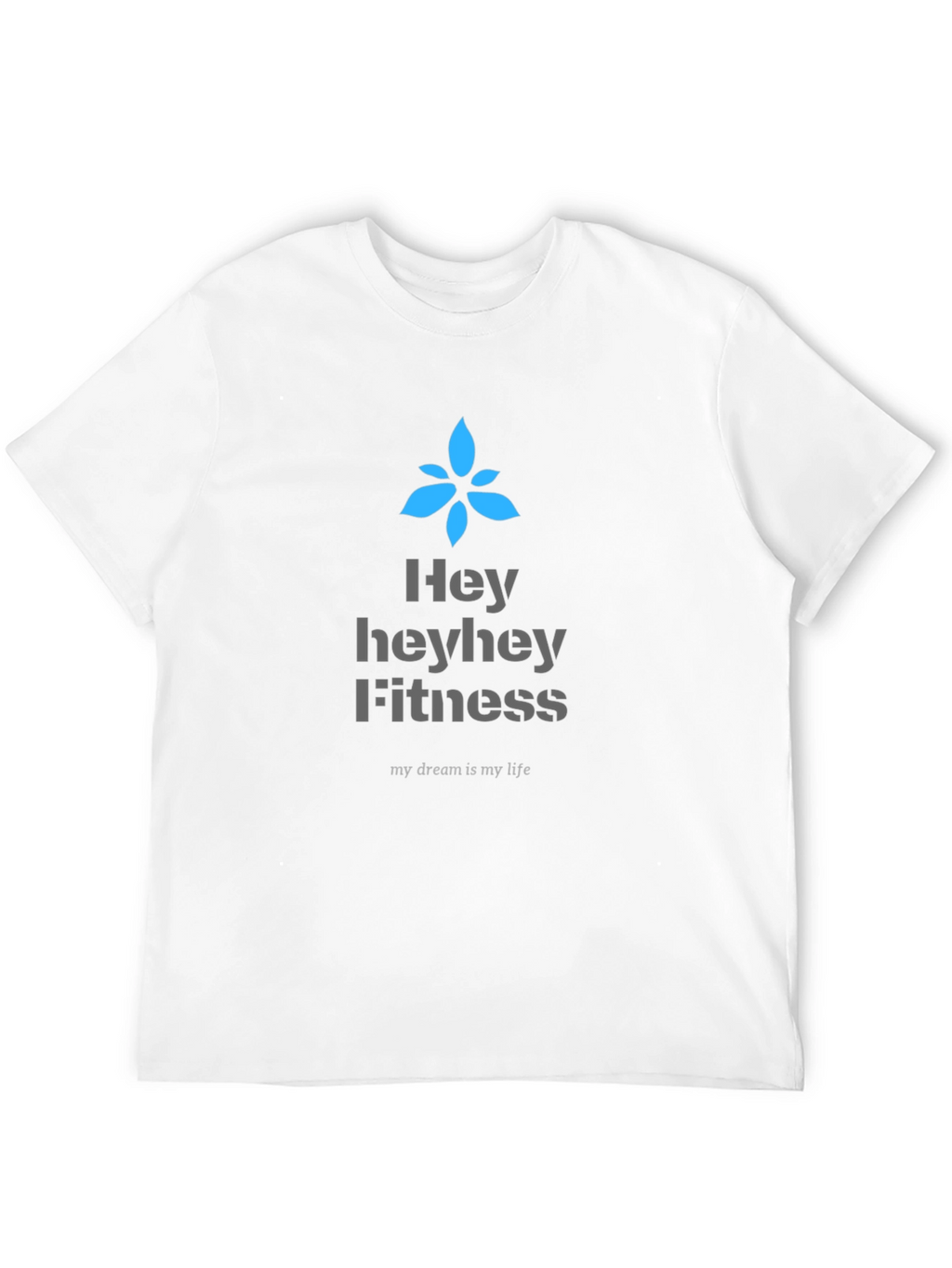 Heyhey Fitness Black Graphic Tee
