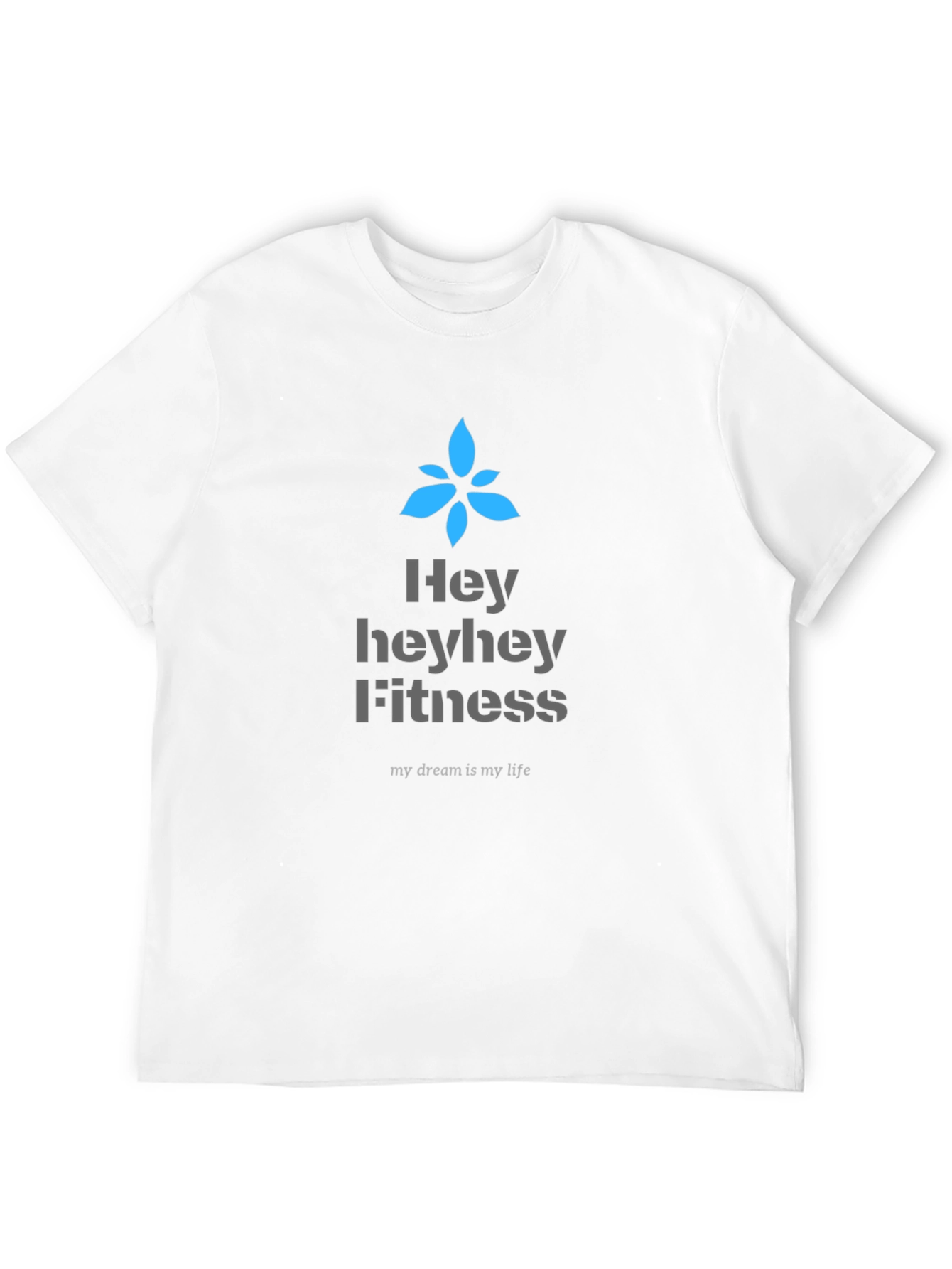 Heyhey Fitness Black Graphic Tee