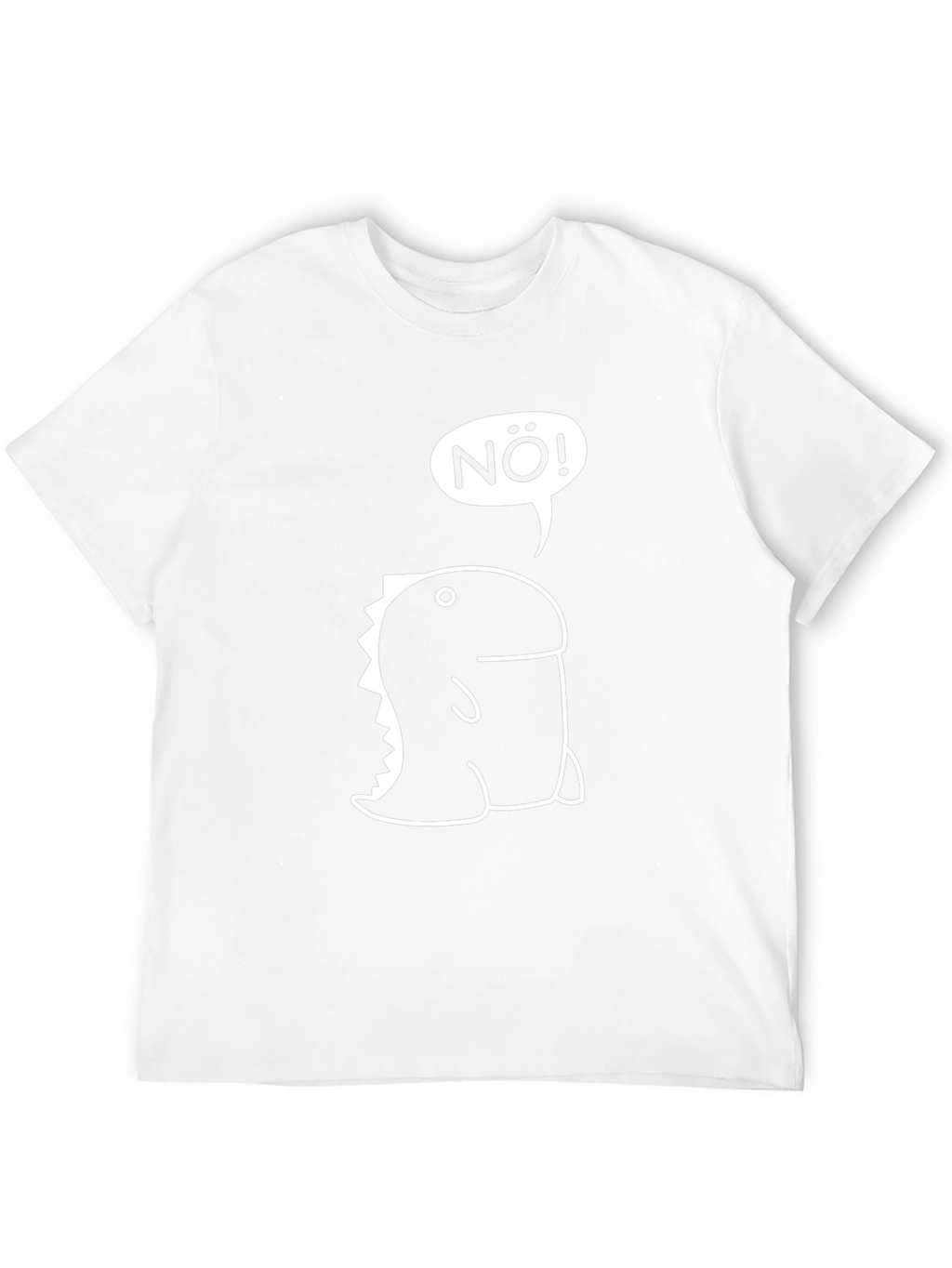 Dino Nö! Black T-Shirt