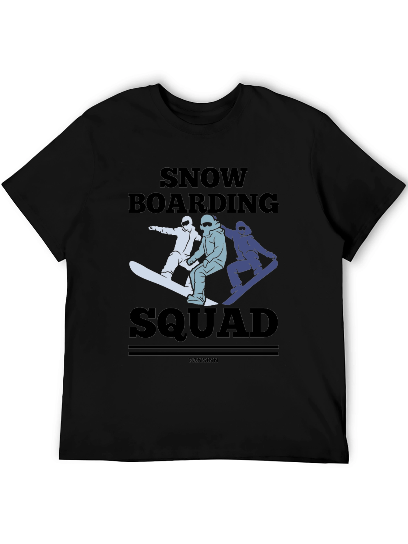 Snowboarding Squad Graphic Tee - Cool Winter Sports T-Shirt
