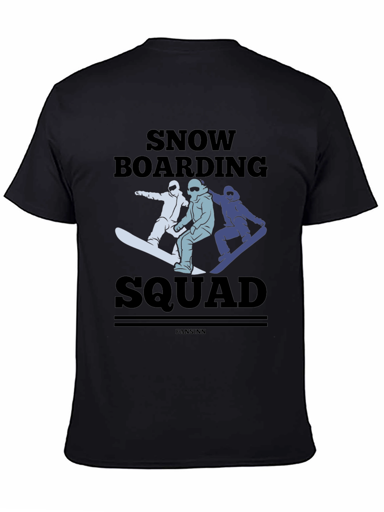 Snowboarding Squad Graphic Tee - Cool Winter Sports T-Shirt