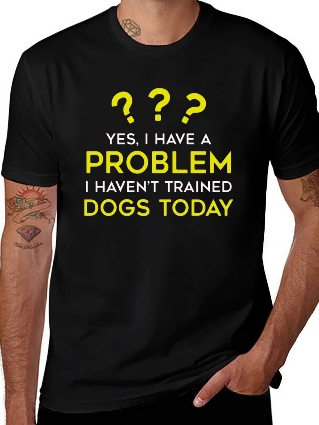 Dog Trainer Problem T-Shirt - Funny Dog Lover Tee