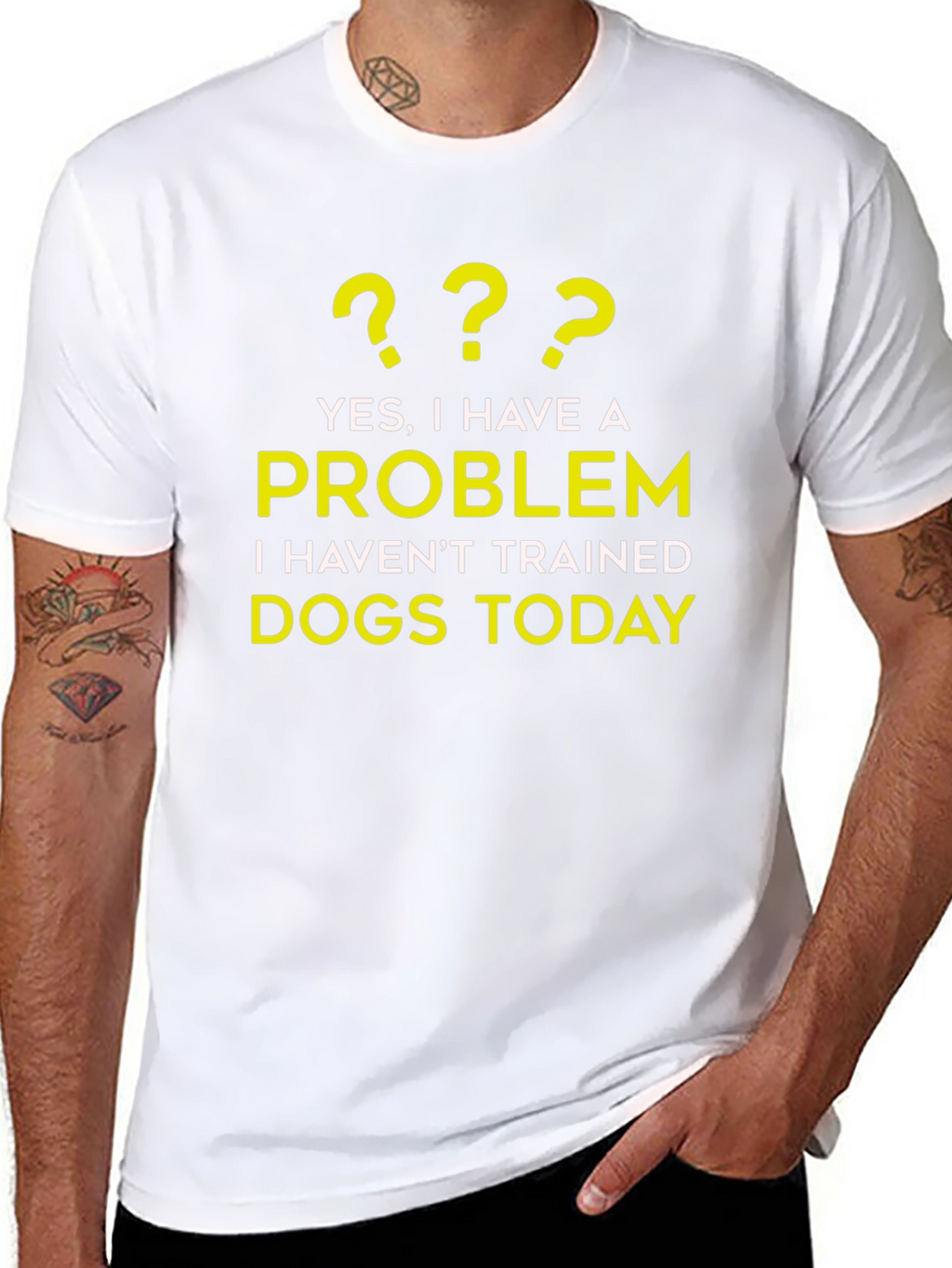 Dog Trainer Problem T-Shirt - Funny Dog Lover Tee