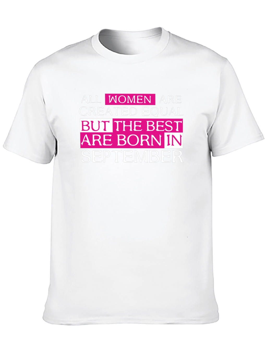 Women Born in September T-Shirt