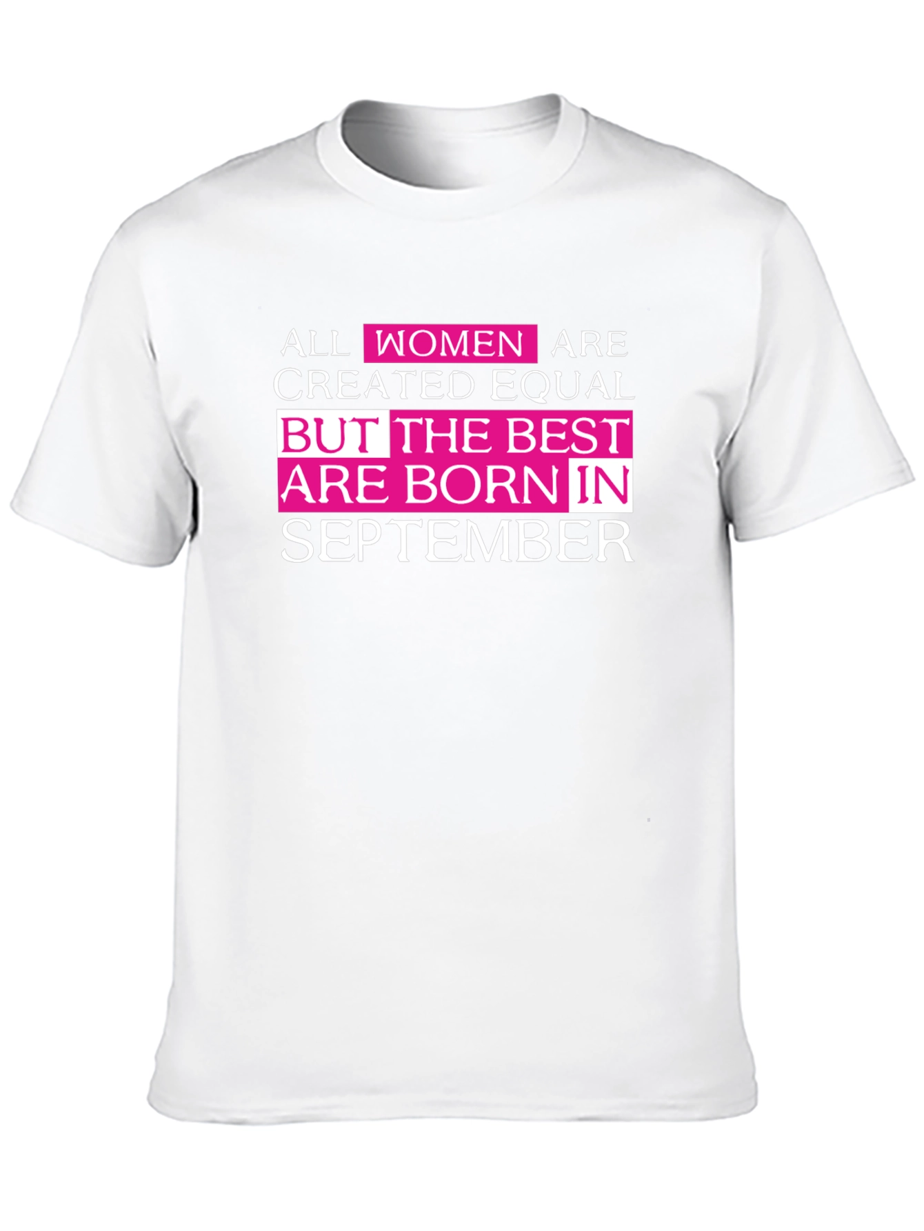 Women Born in September T-Shirt