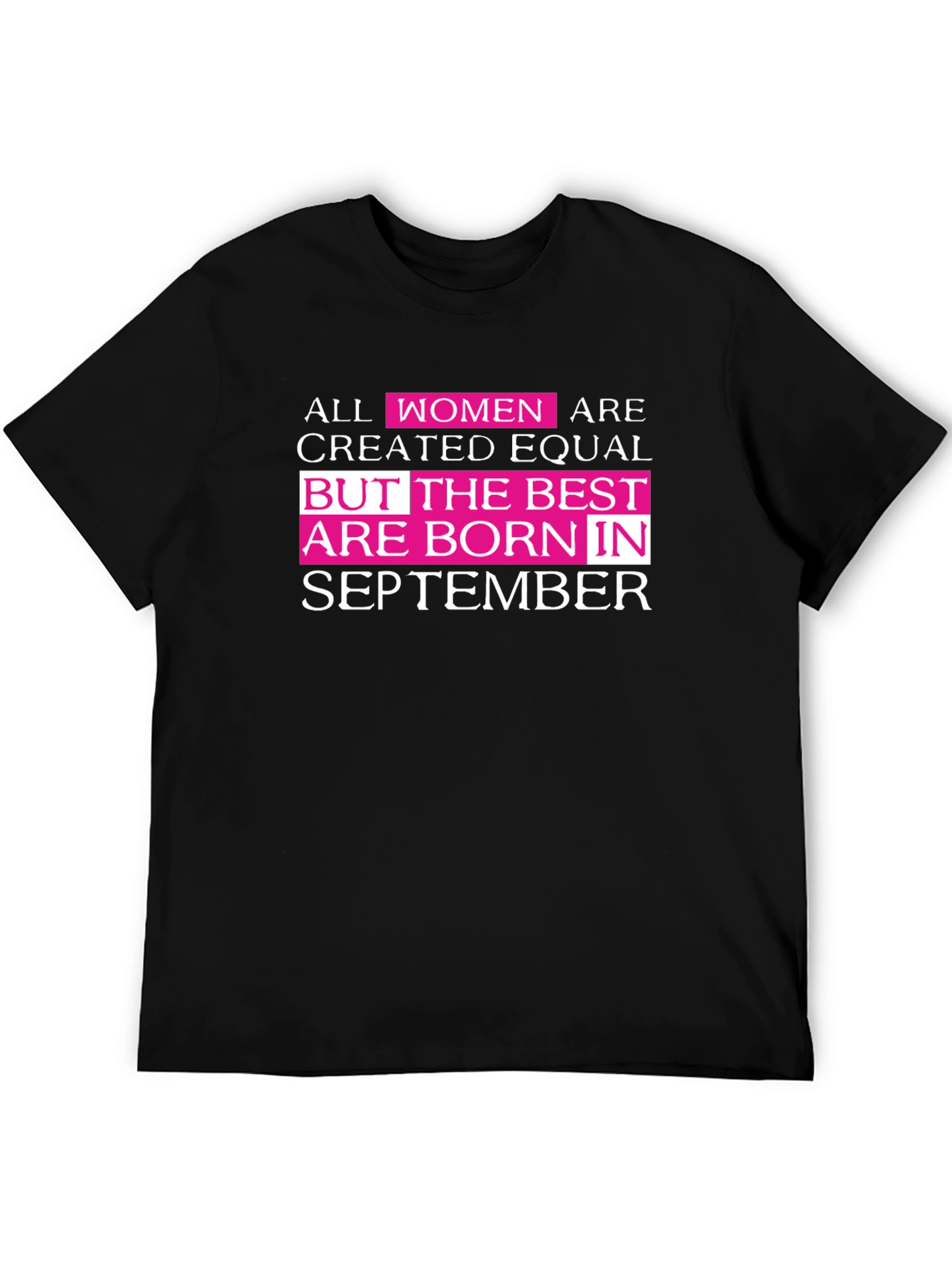 Women Born in September T-Shirt