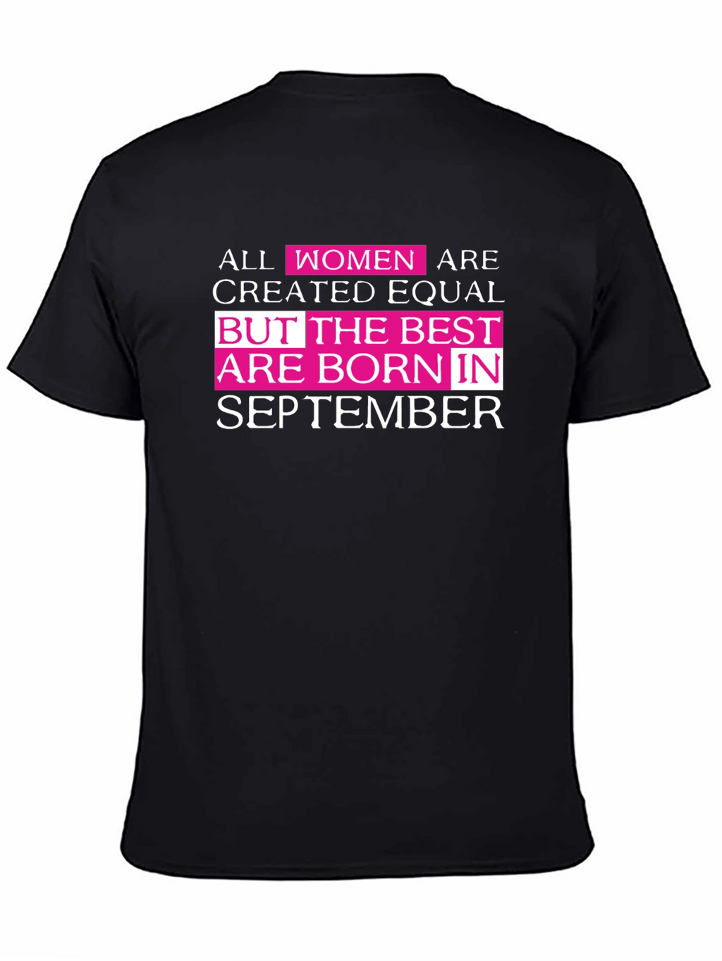 Women Born in September T-Shirt