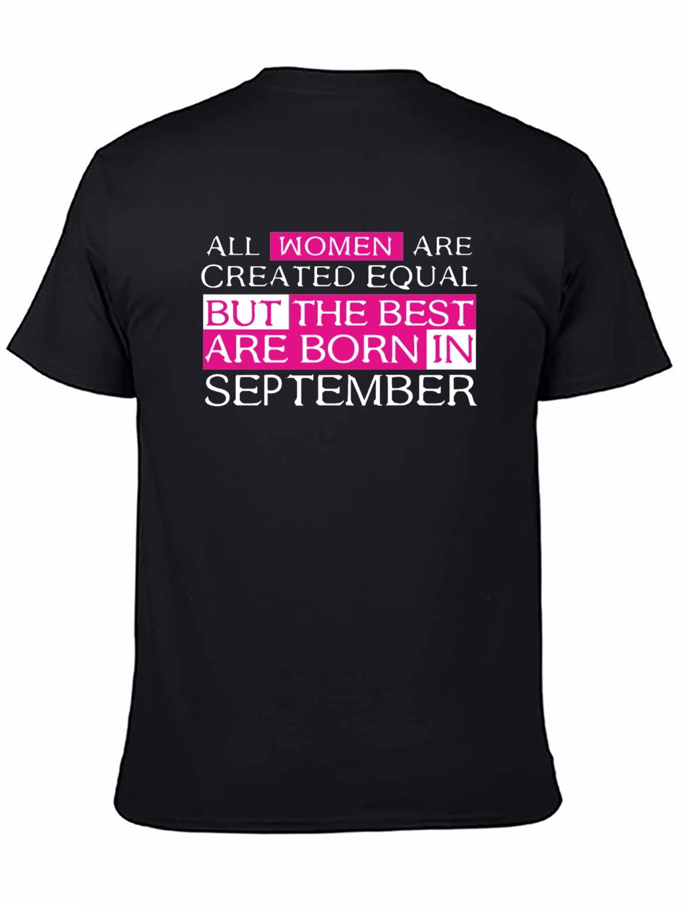 Women Born in September T-Shirt