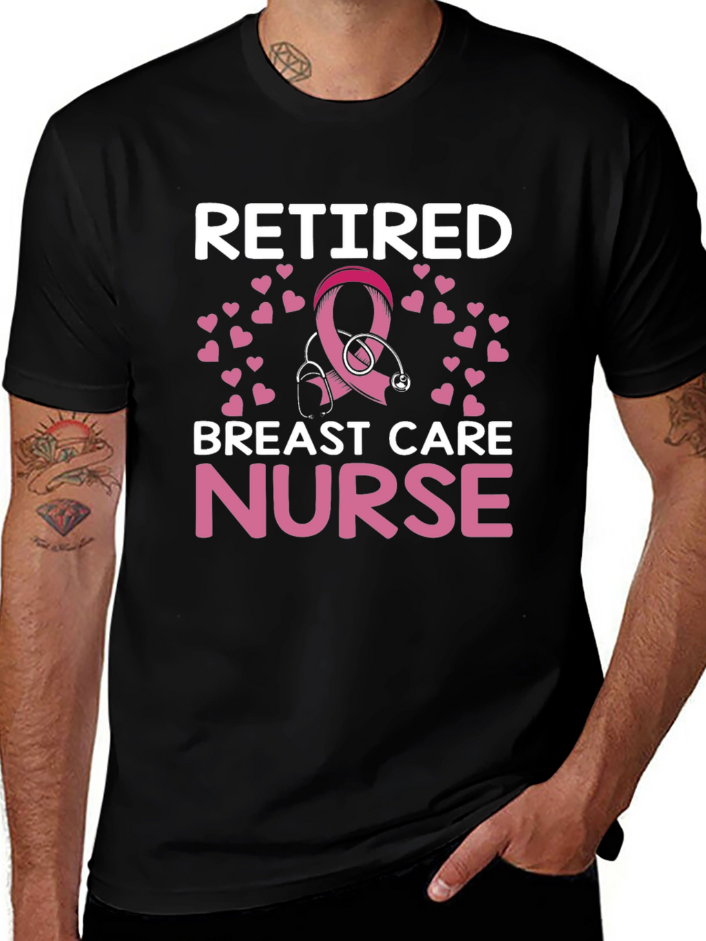 Retired Breast Care Nurse T-Shirt
