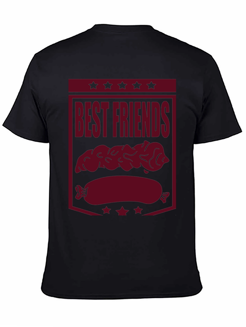Best Friends Bratwurst Funny Graphic Tee