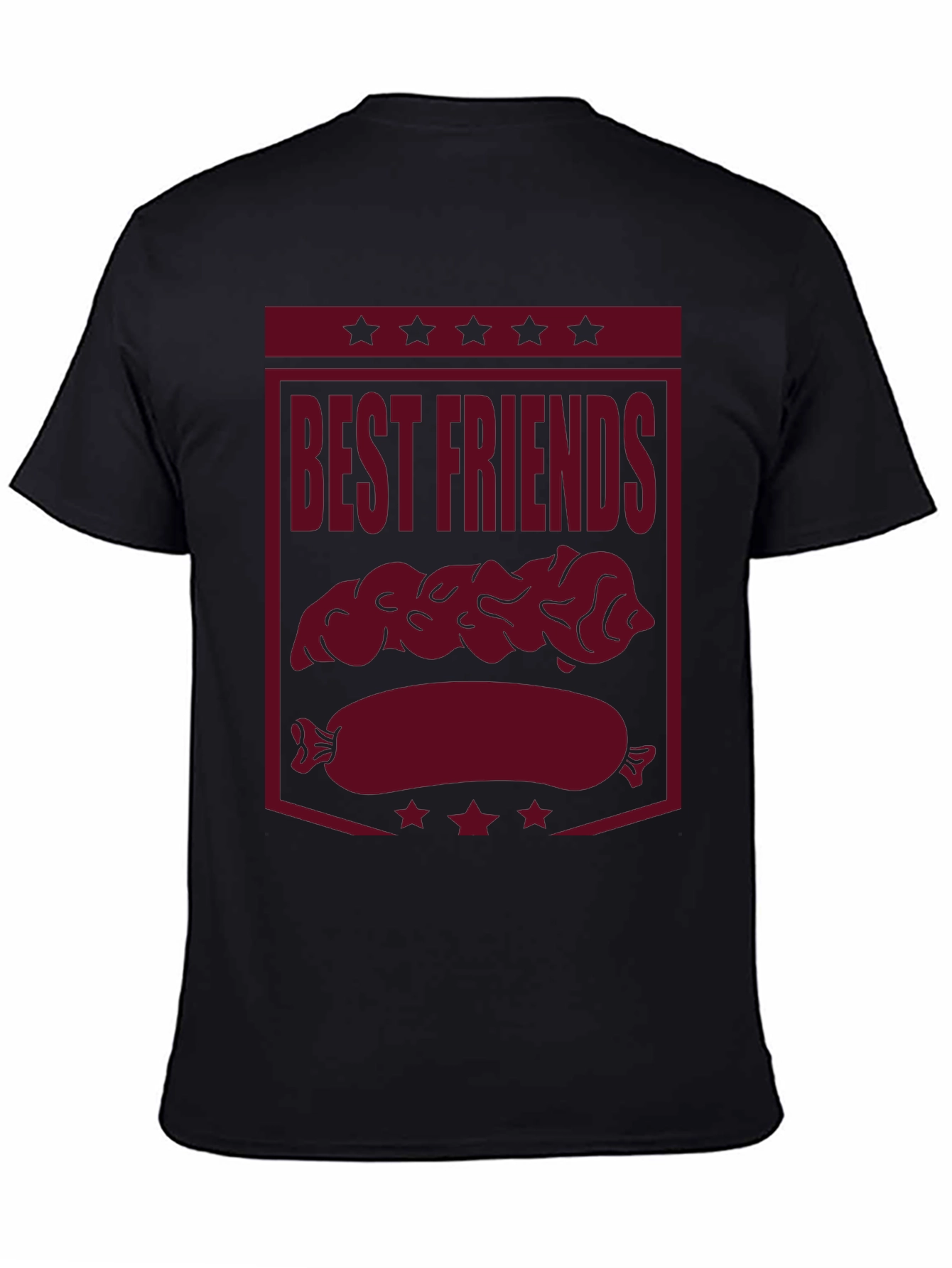 Best Friends Bratwurst Funny Graphic Tee