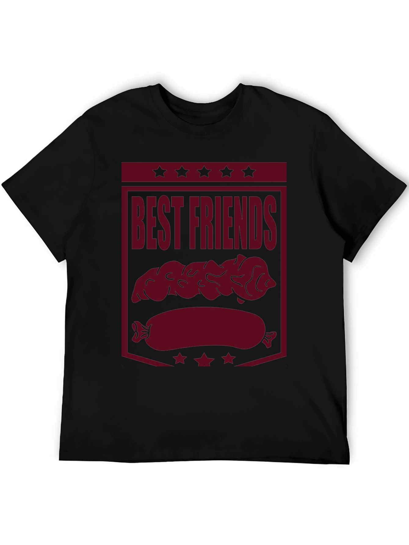 Best Friends Bratwurst Funny Graphic Tee
