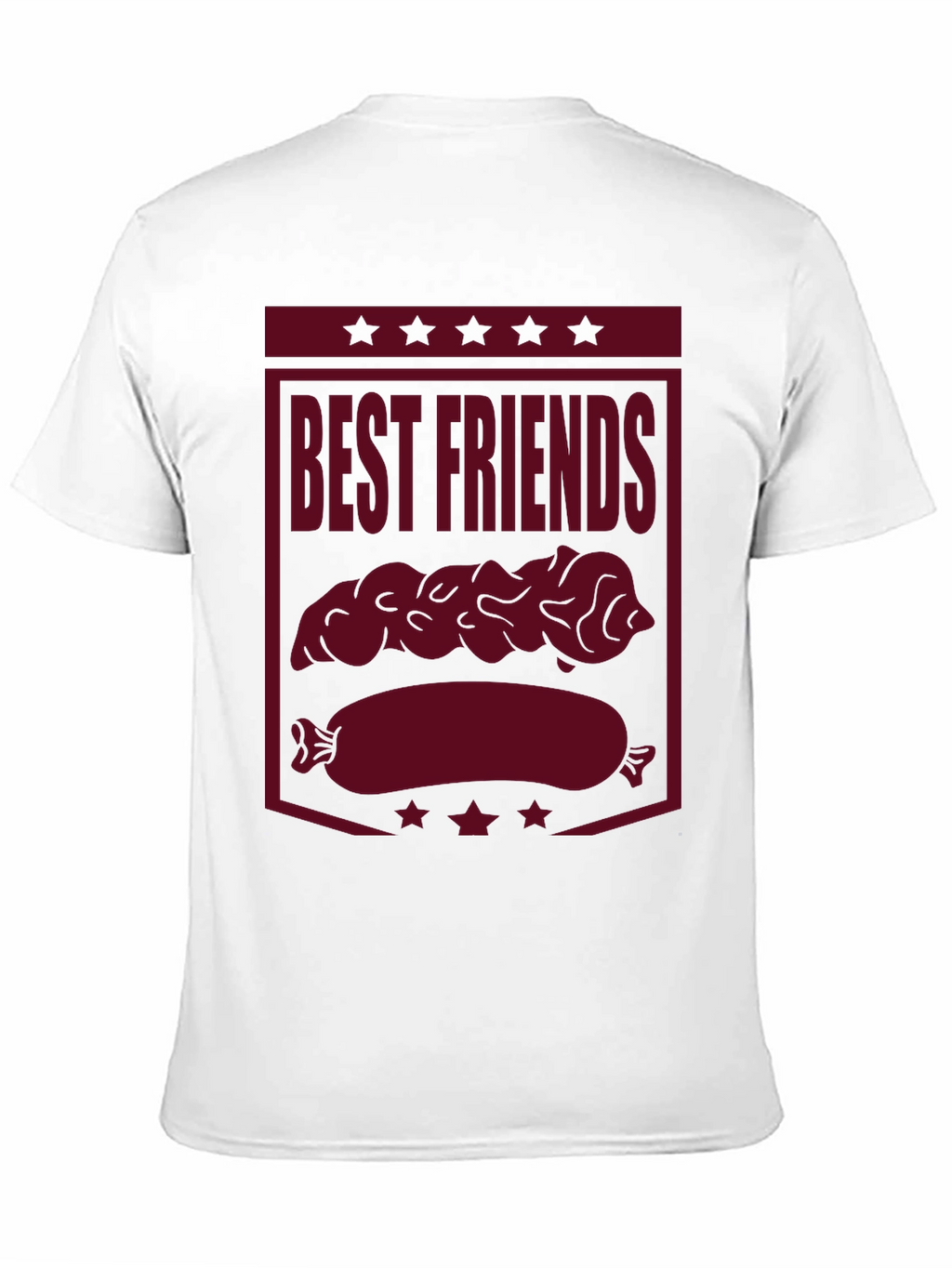 Best Friends Bratwurst Funny Graphic Tee