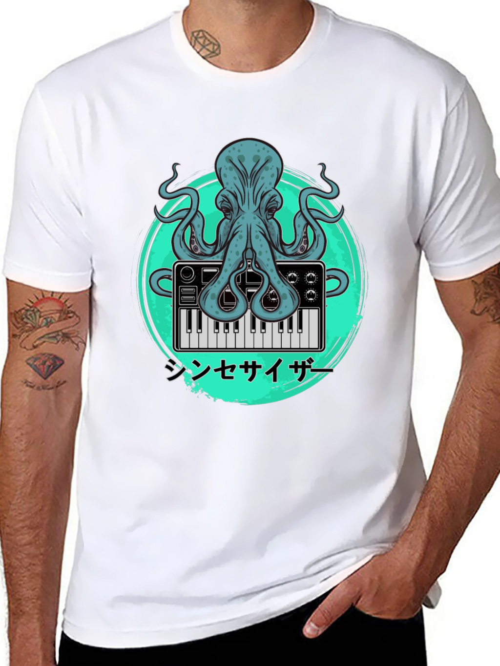 Octopus Synthesizer Graphic Tee