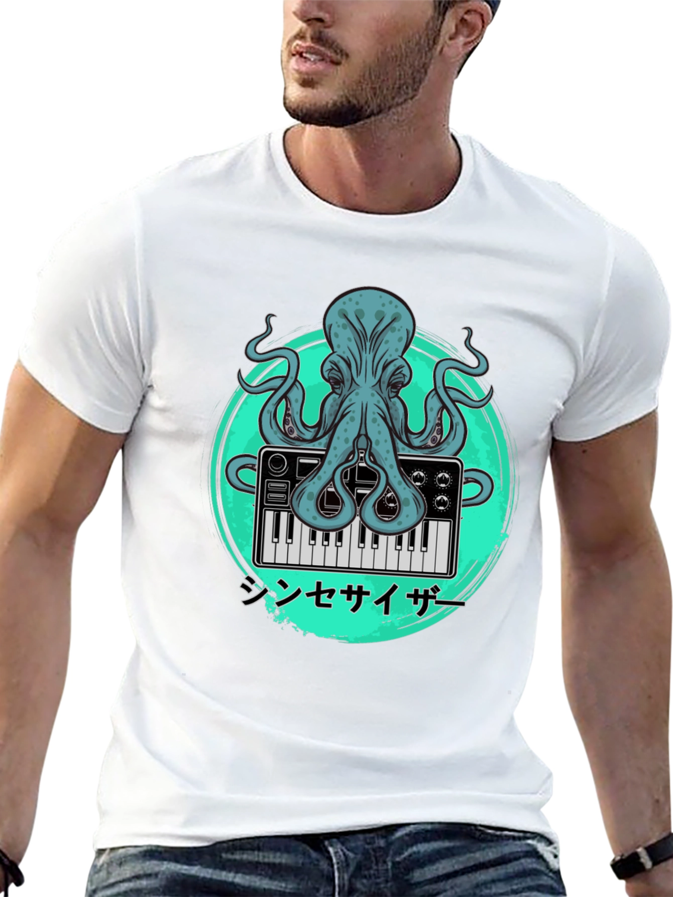 Octopus Synthesizer Graphic Tee